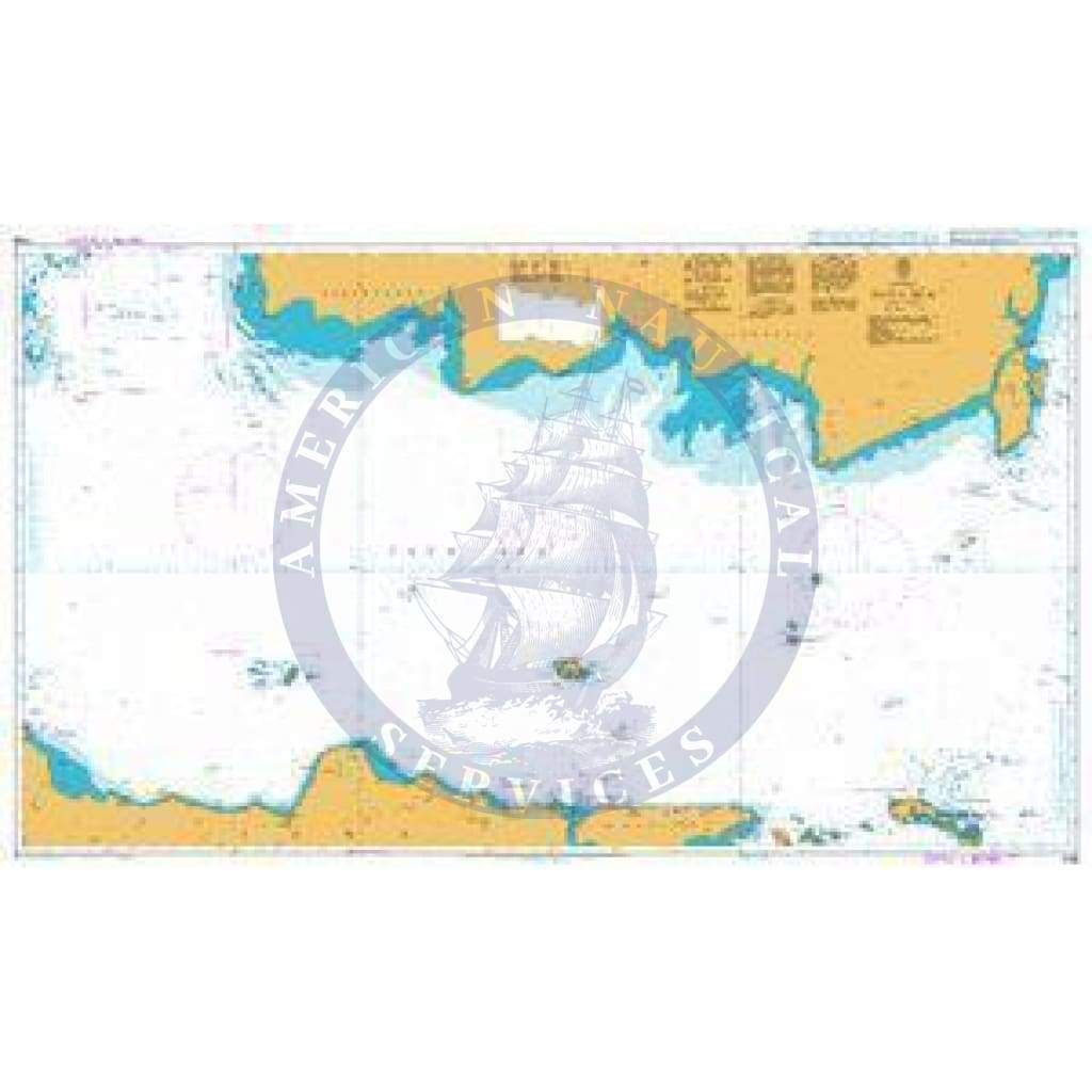 United Kingdom Hydrographic Office Chart Paper British Admiralty Nautical Chart 1066: Indonesia, Java Sea