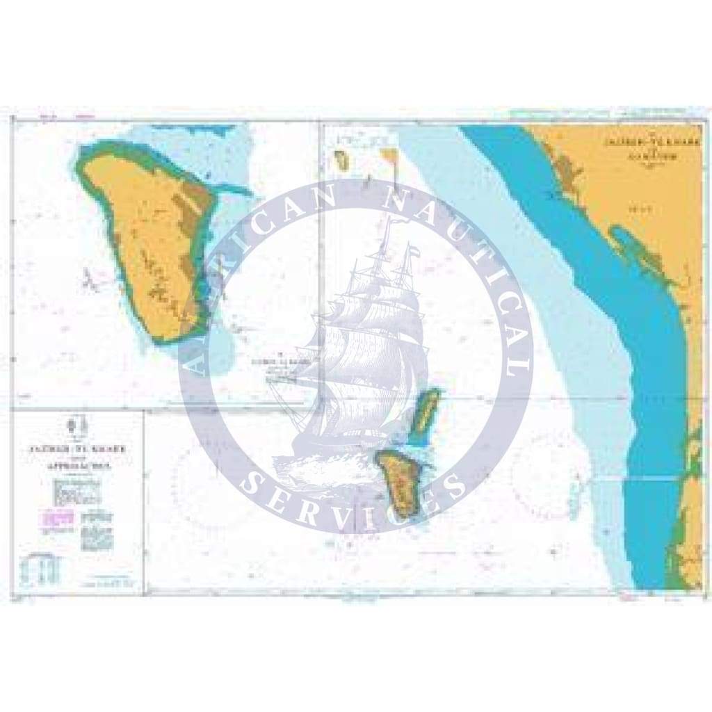 British Admiralty Nautical Chart 11: Jazireh-ye Khark and Approaches