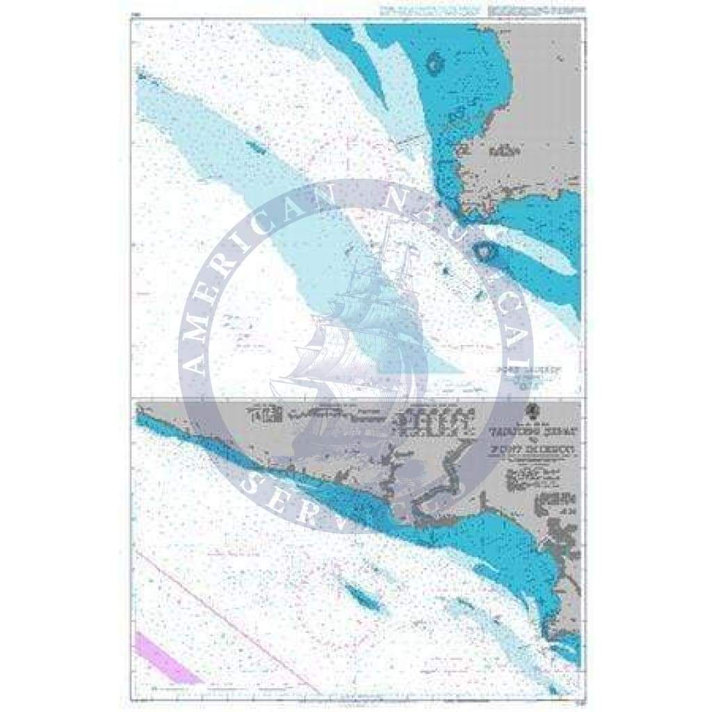 British Admiralty Nautical Chart 1140: Malaysia - West Coast, Approaches to Port Dickson