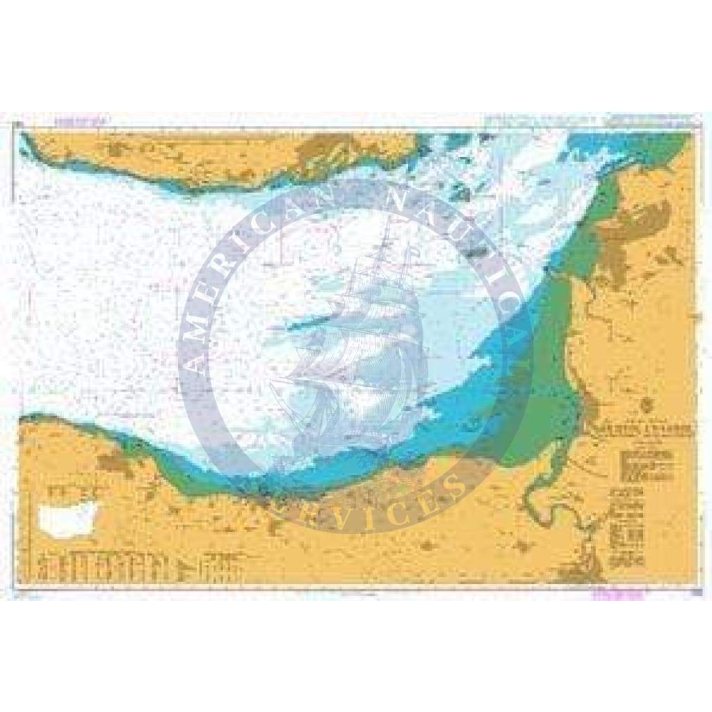 British Admiralty Nautical Chart 1152: England and Wales, Bristol Channel, Nash Point to Sand Point