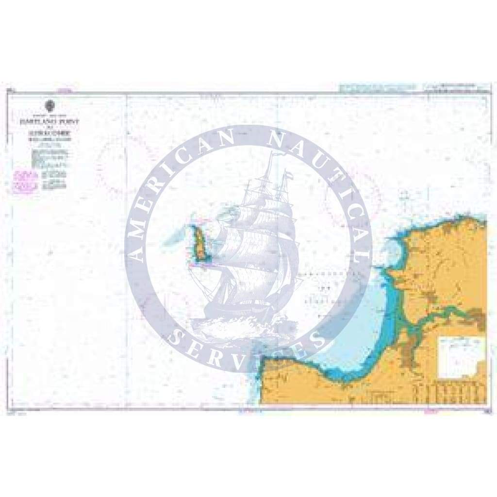 British Admiralty Nautical Chart 1164: Hartland Point to Ilfracombe including Lundy