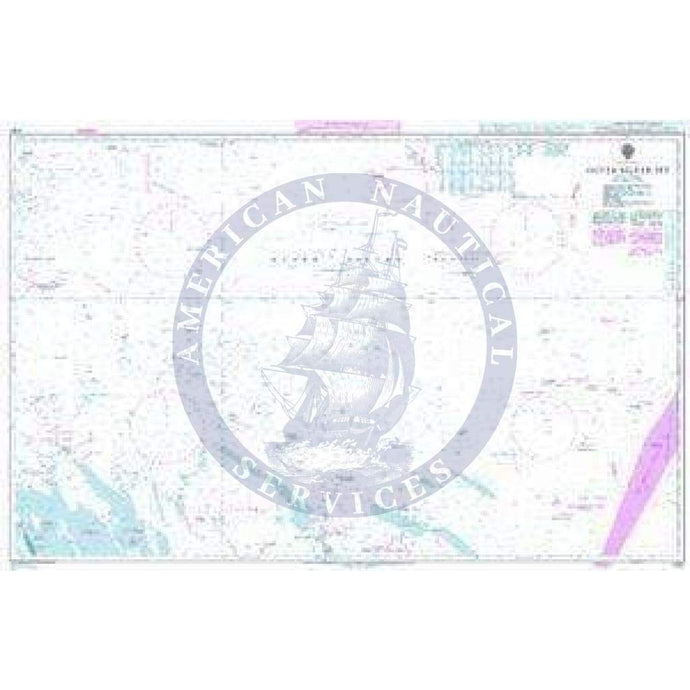 British Admiralty Nautical Chart 1187: North Sea, Outer Silver Pit
