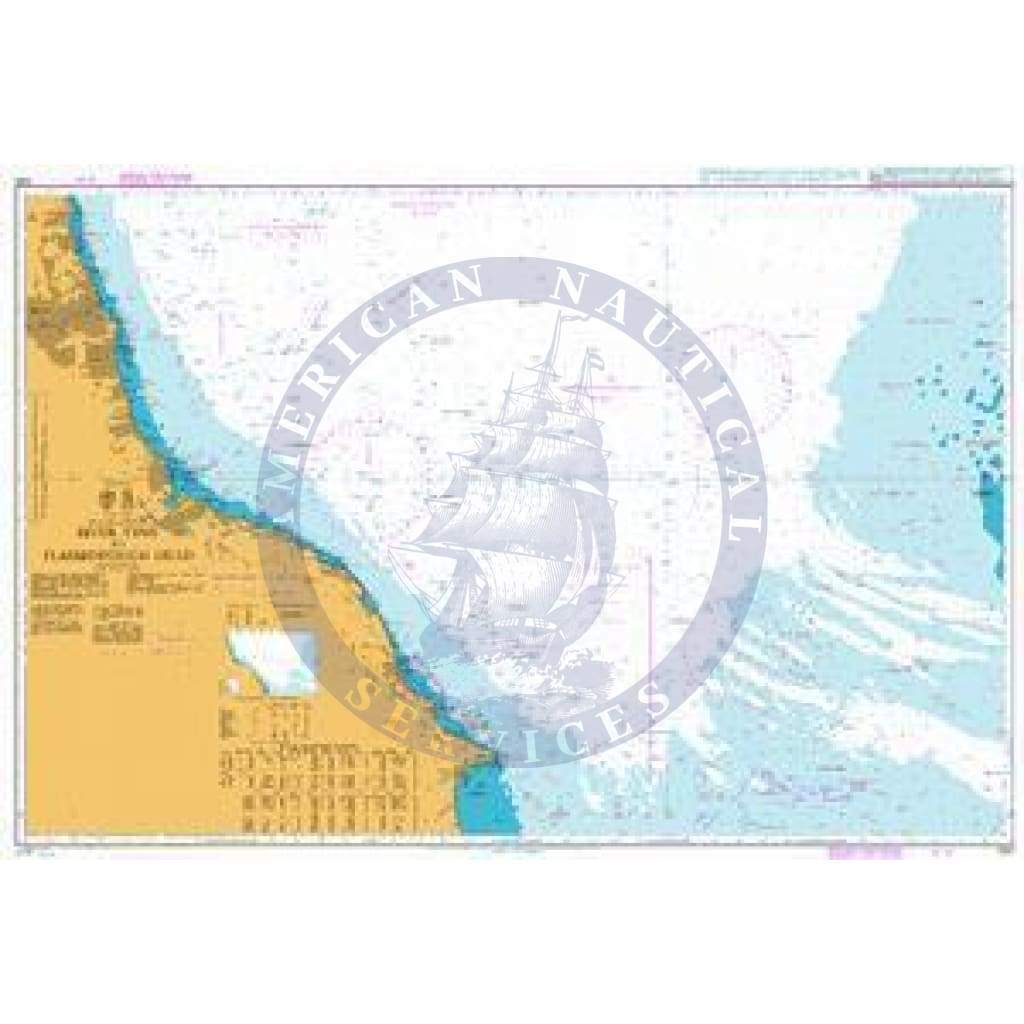 British Admiralty Nautical Chart 1191: England – East Coast, River Tyne to Flamborough Head