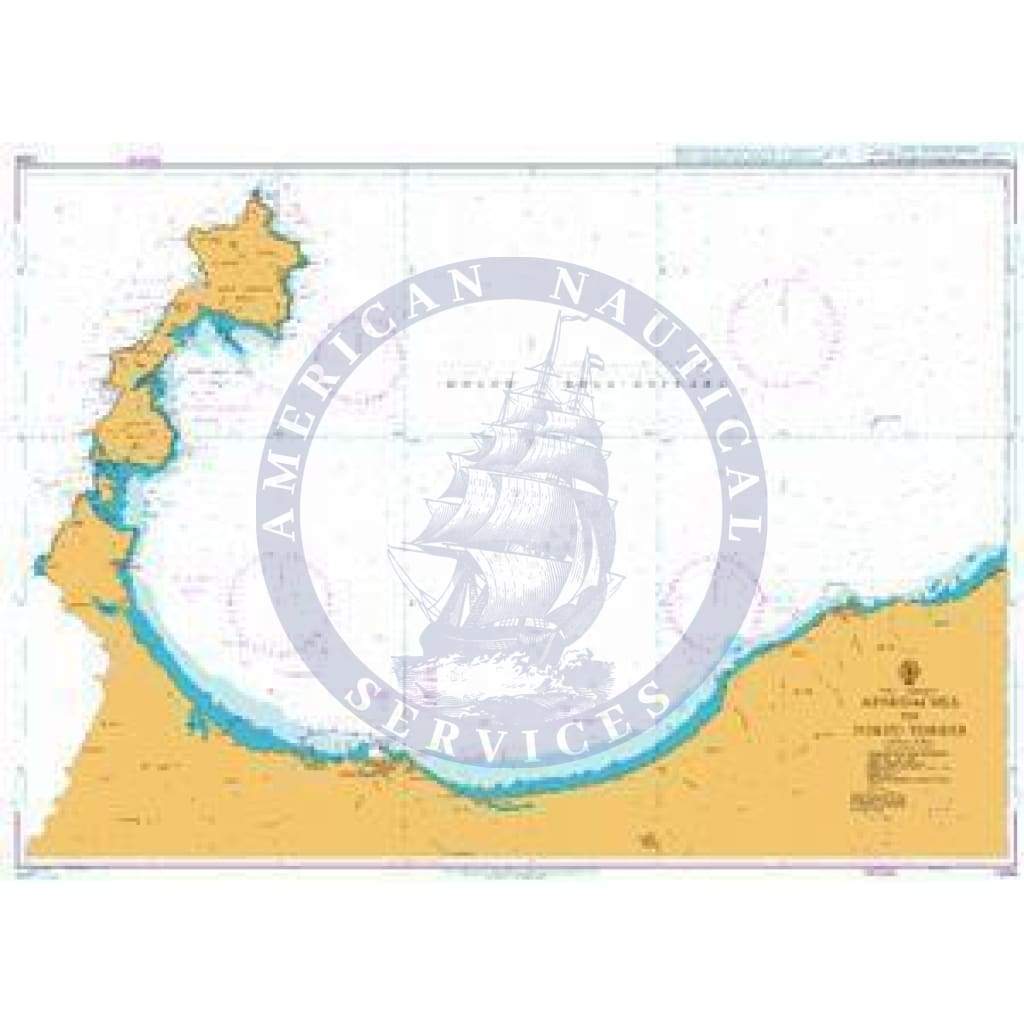 British Admiralty Nautical Chart 1204: Italy – Sardegna, Approaches to Porto Torres