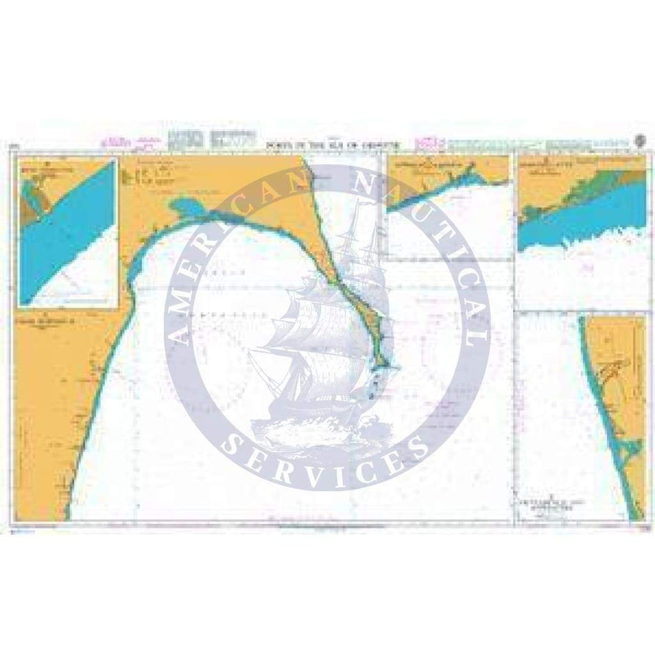 British Admiralty Nautical Chart 1230: Ports in the Sea of Okhotsk ...