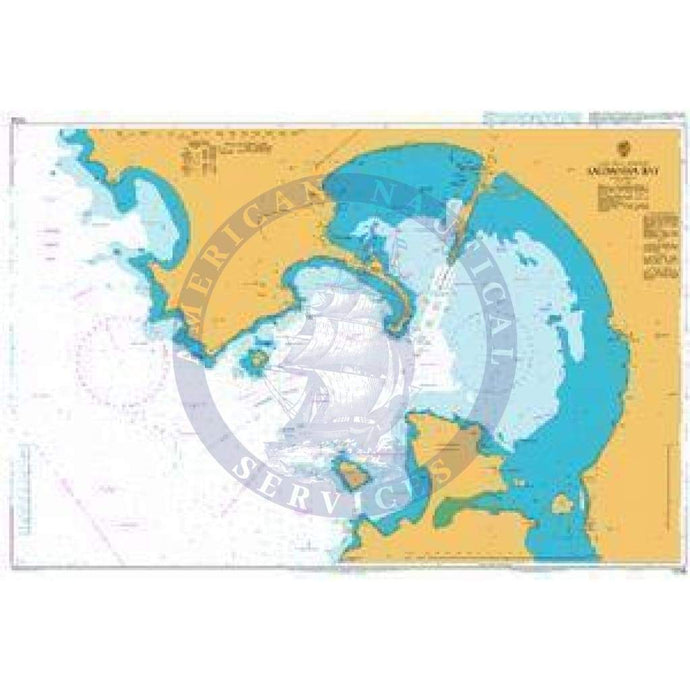British Admiralty Nautical Chart  1236: Republic of South Africa – South West Coast, Entrance to Saldanha Bay
