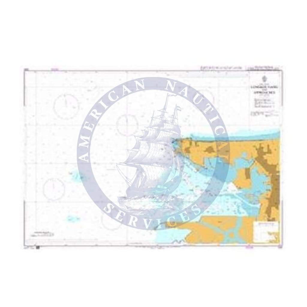 British Admiralty Nautical Chart 1263: China - Bo Hai, Longkou Gang and Approaches