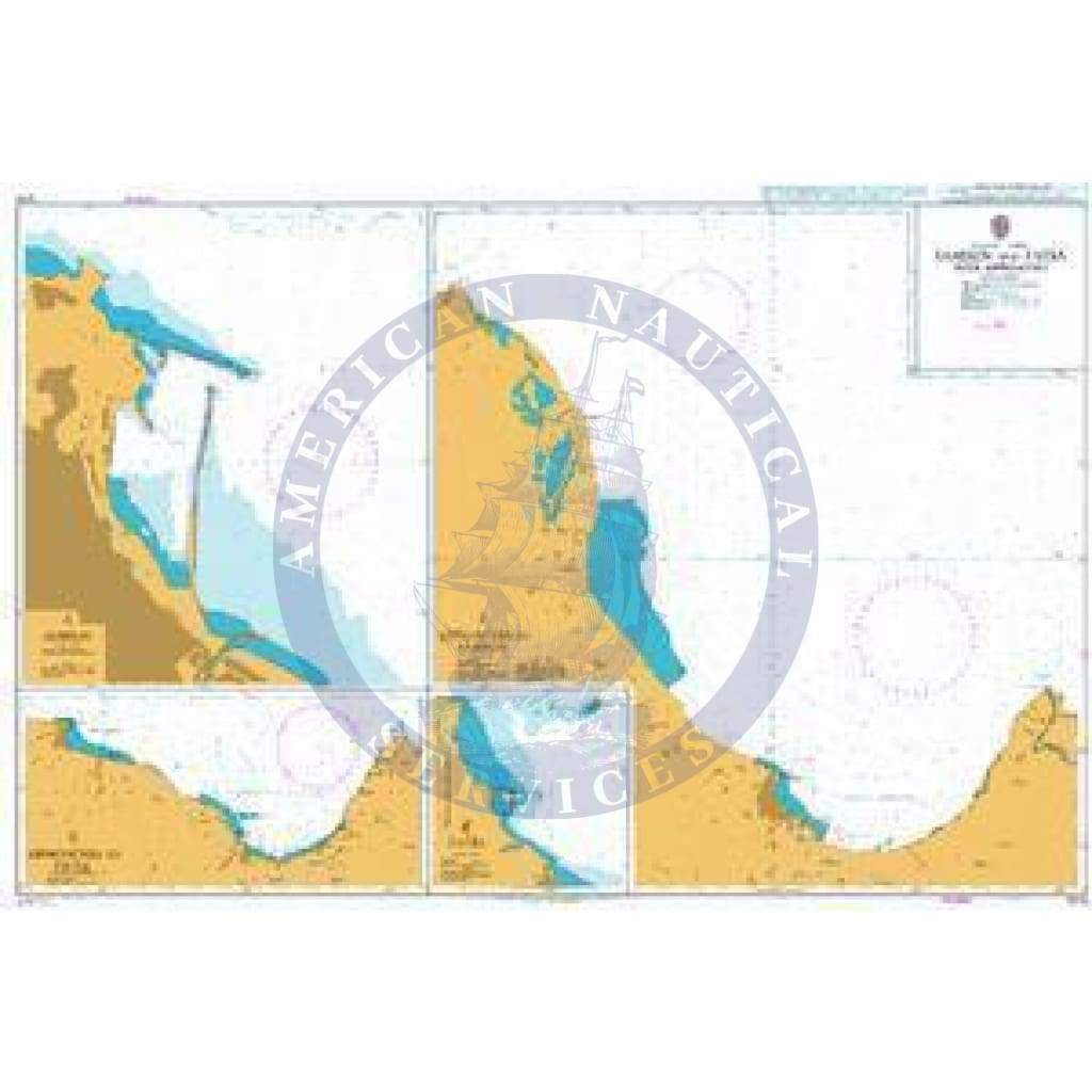 British Admiralty Nautical Chart  1274: Black Sea – Turkey, Samsun and Fatsa with Approaches