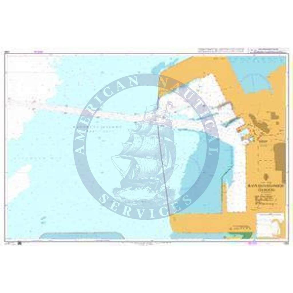 British Admiralty Nautical Chart 1282: China - Bo Hai, Bayuquangangqu Gangchi