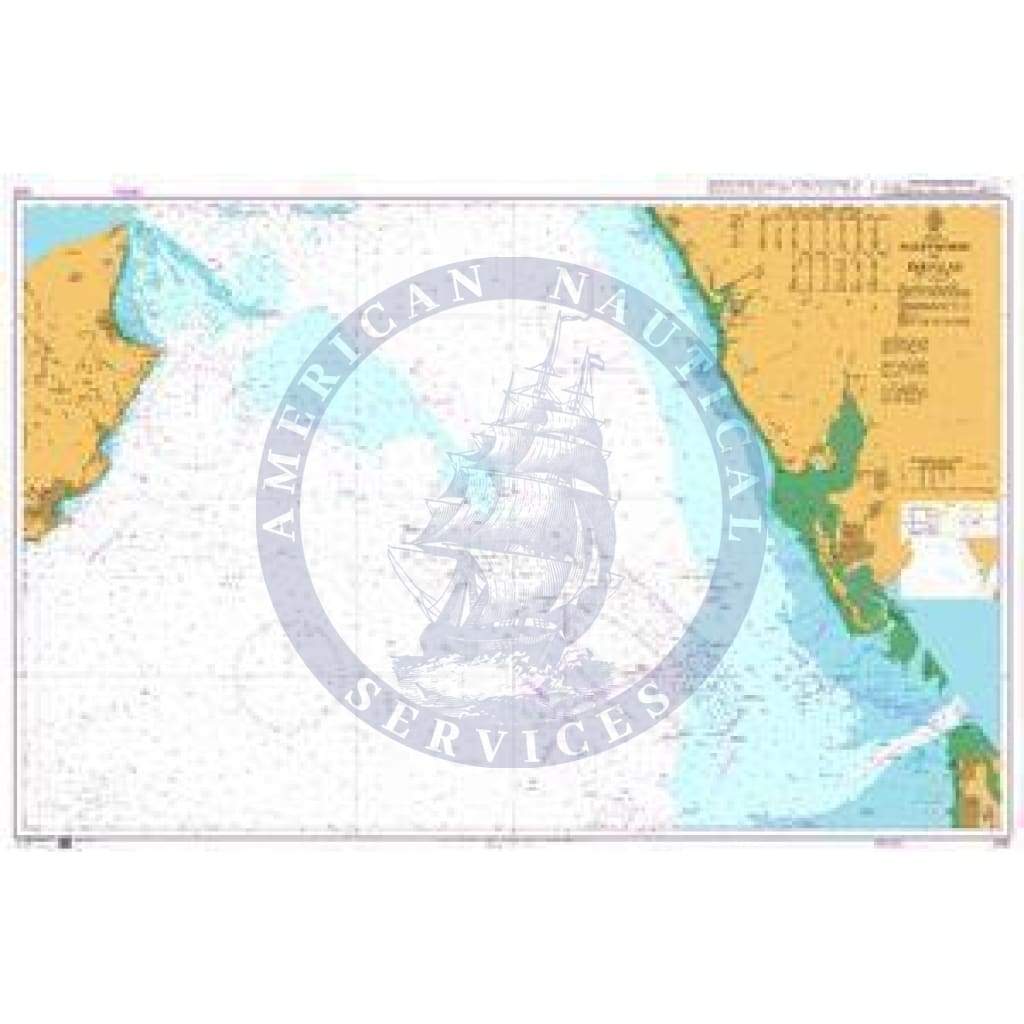 British Admiralty Nautical Chart 1320: Irish Sea, Fleetwood to Douglas