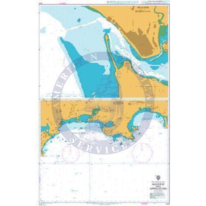 British Admiralty Nautical Chart 1372: Shanwei and Approaches