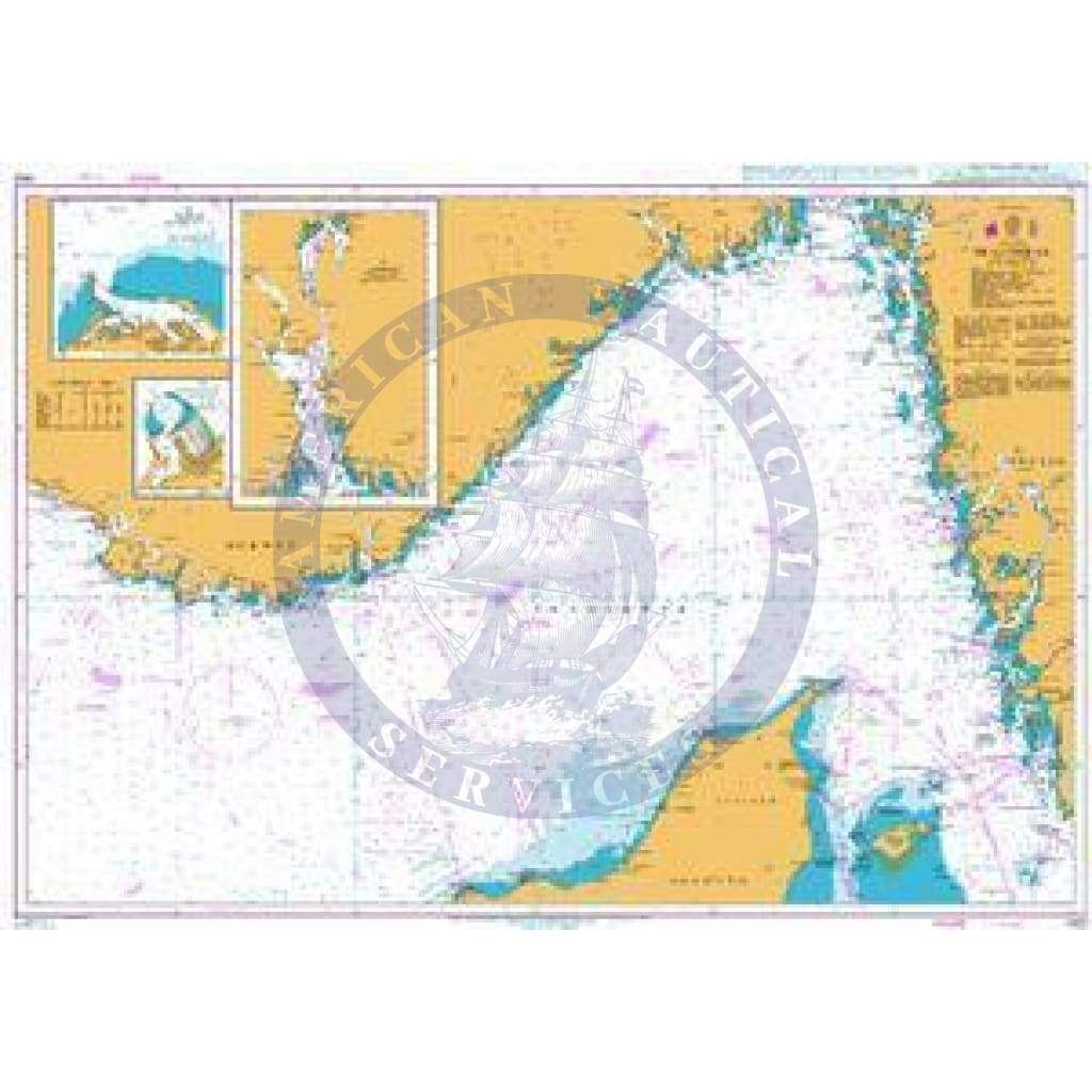British Admiralty Nautical Chart 1402: Skagerrak