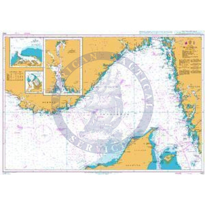 British Admiralty Nautical Chart 1402: Skagerrak