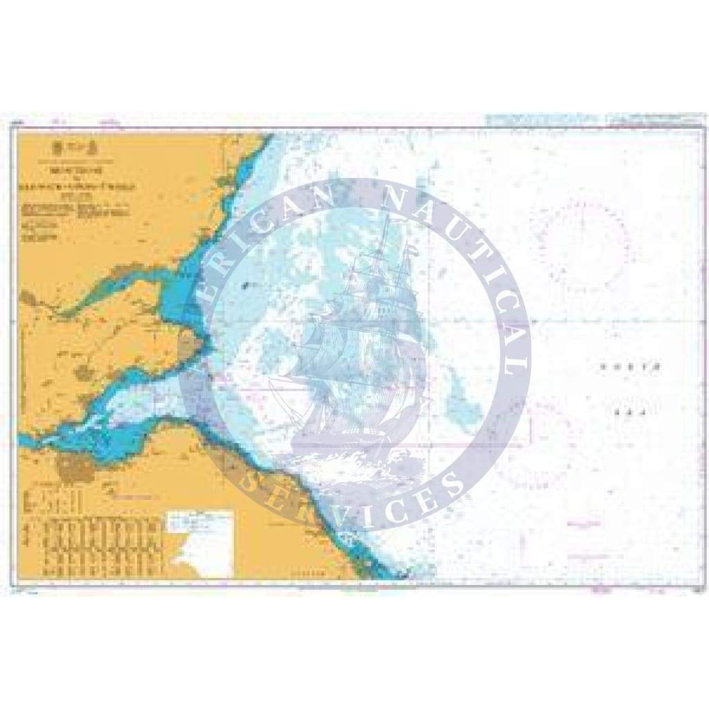 British Admiralty Nautical Chart   1407: Montrose to Berwick-upon-Tweed