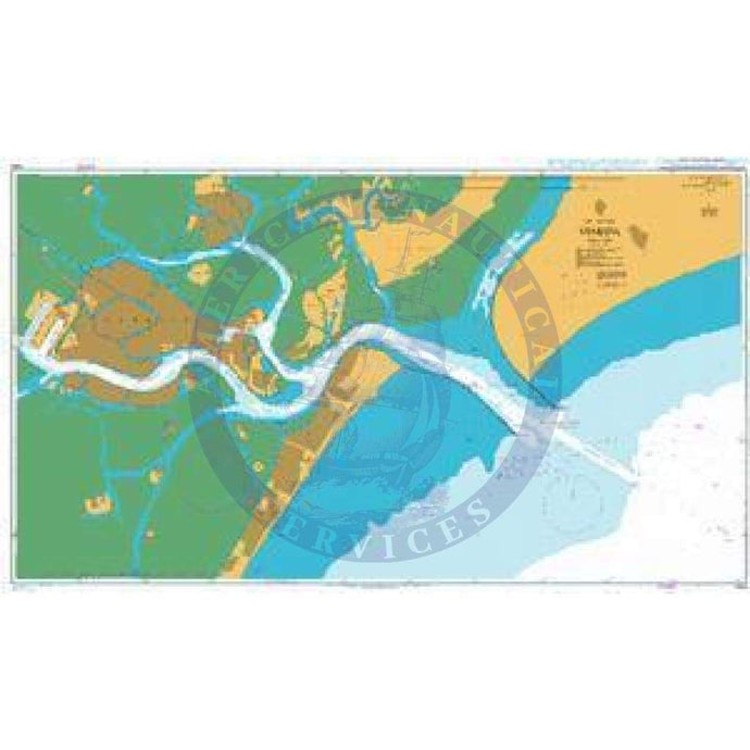 British Admiralty Nautical Chart 1442: Italy - East Coast, Venezia and Chioggia