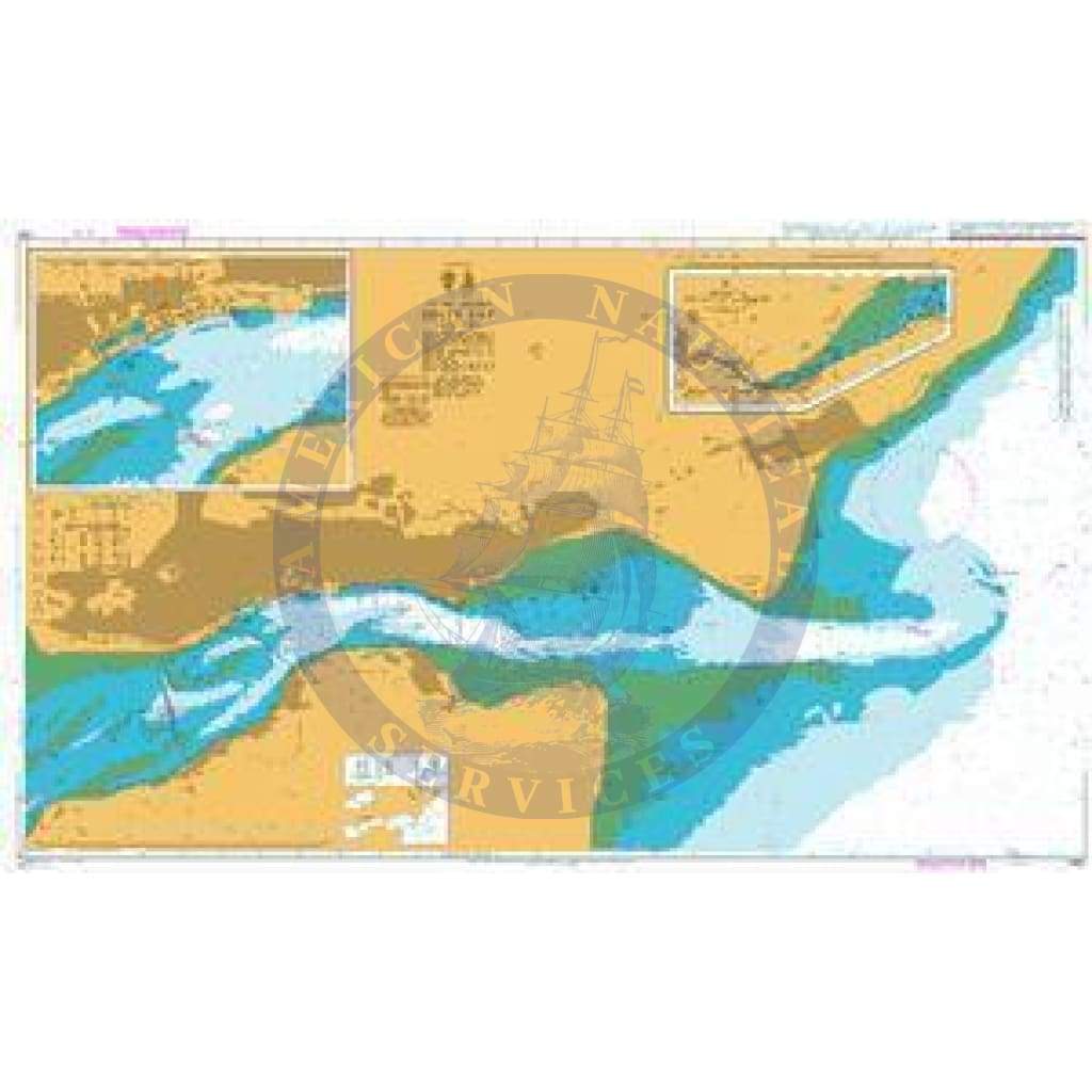 British Admiralty Nautical Chart 1481: Scotland - East Coast, River Tay, Dundee and Approaches
