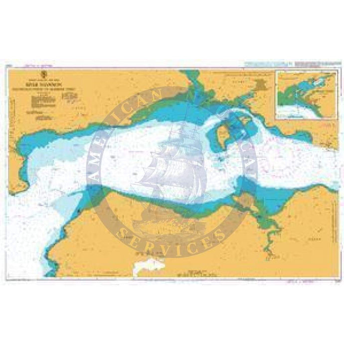 British Admiralty Nautical Chart 1547: River Shannon Kilcredaun Point to Ardmore Point