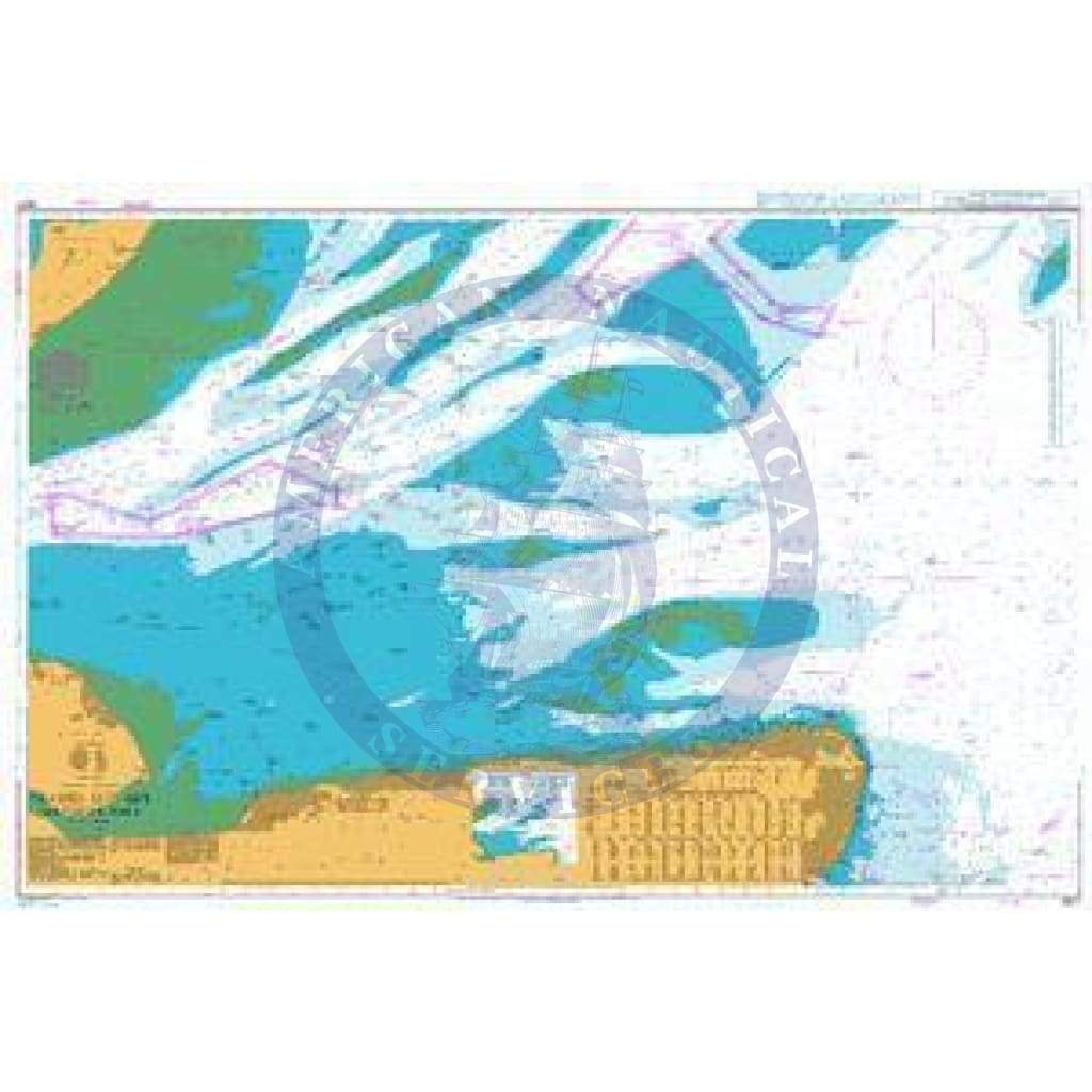 British Admiralty Nautical Chart 1607: England – East Coast, Thames Estuary, Southern Part