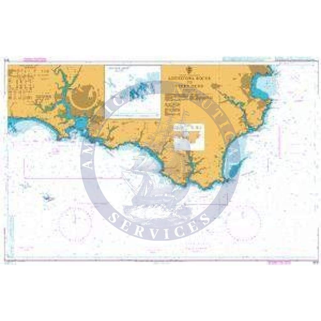 British Admiralty Nautical Chart 1613: Eddystone Rocks to Berry Head