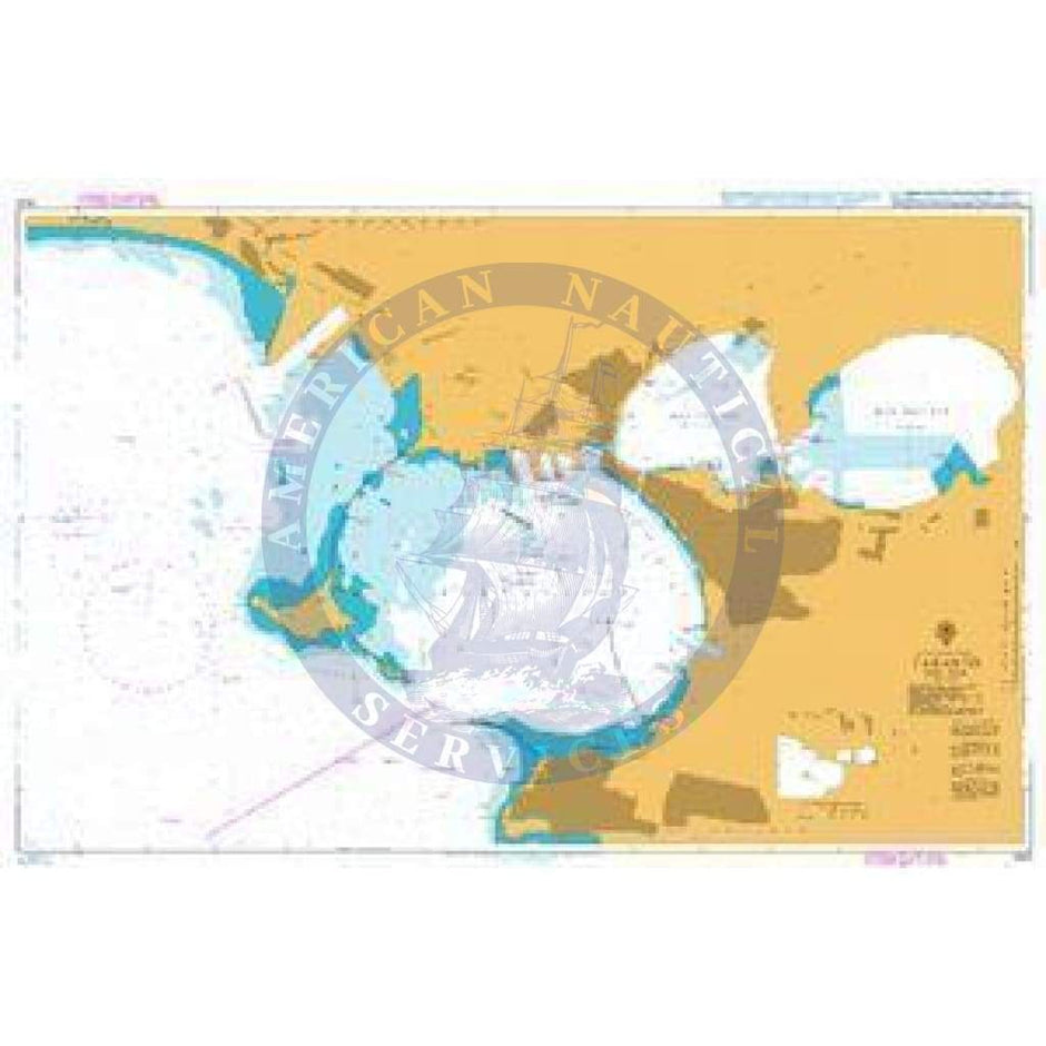 British Admiralty Nautical Chart 1643: Taranto (REPLACED BY BA Chart ...