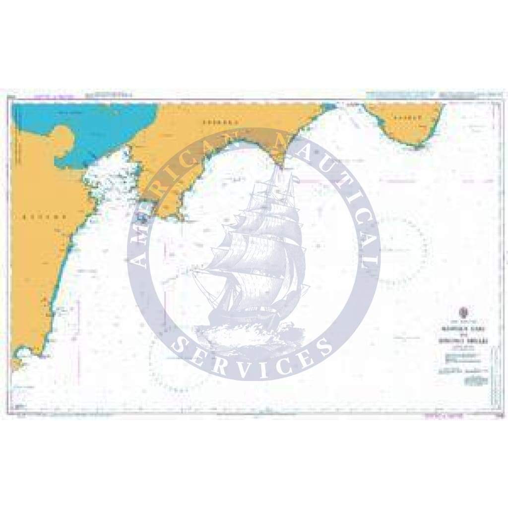 British Admiralty Nautical Chart 1648: Kishika Saki to Shiono Misaki