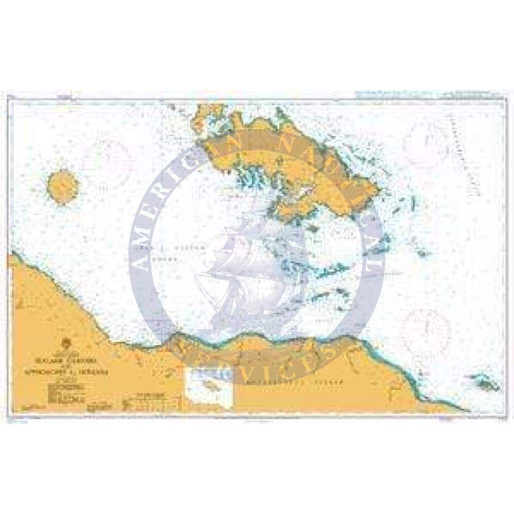 British Admiralty Nautical Chart  1713: Sealark Channel and Approaches to Honiara