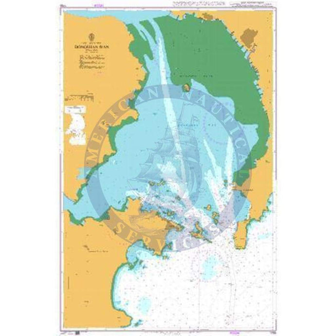 British Admiralty Nautical Chart 1768: China - Taiwan Strait, Dongshan Wan