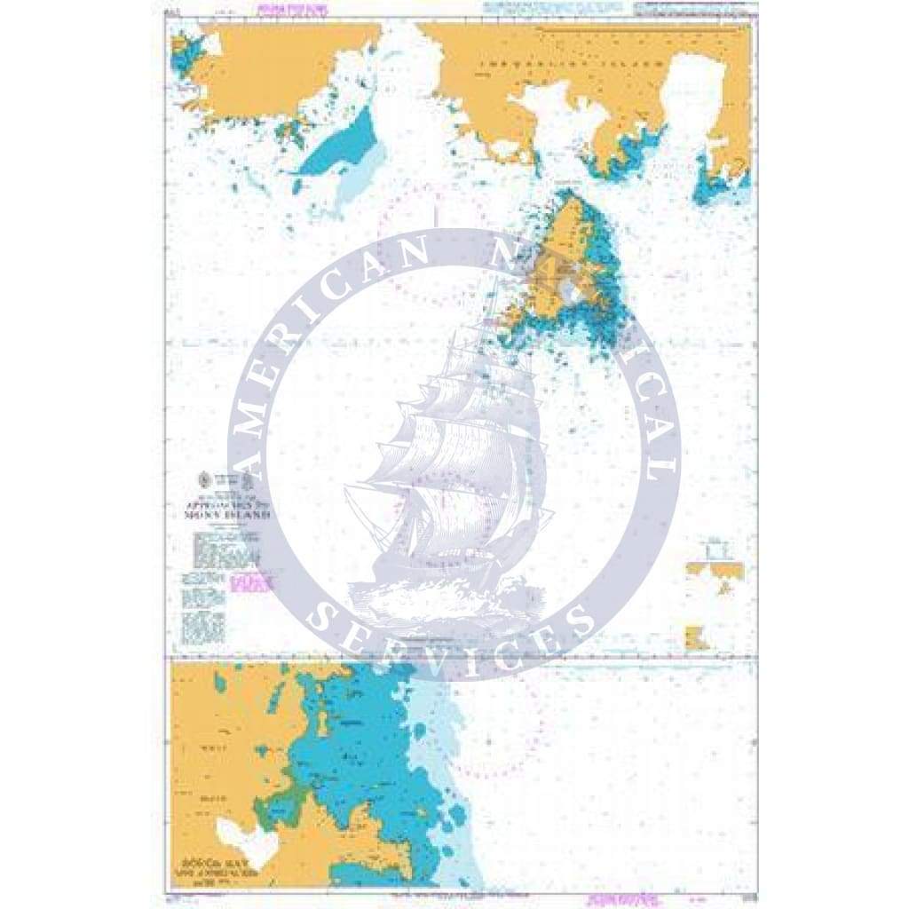 British Admiralty Nautical Chart  1779: Approaches to Signy Island