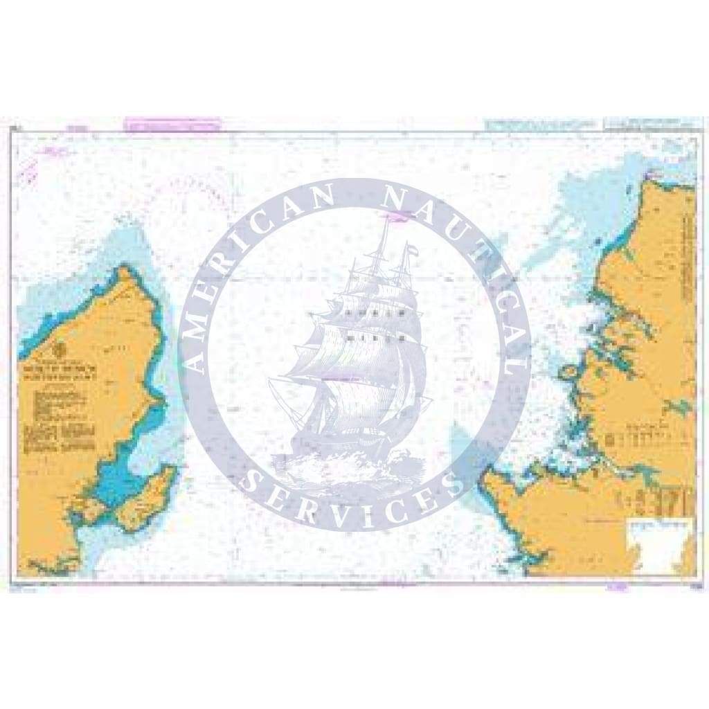 British Admiralty Nautical Chart 1785: Scotland - West Coast, North Minch - Northern Part