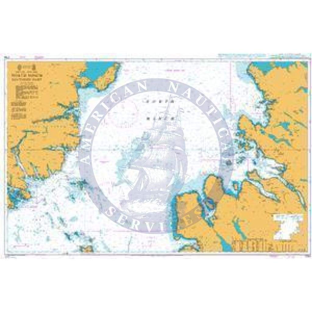 British Admiralty Nautical Chart 1794: Scotland – West Coast, North Minch, Southern Part