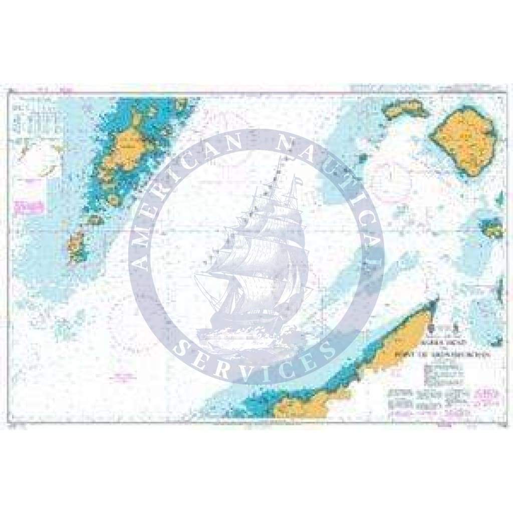 British Admiralty Nautical Chart  1796: Scotland - West Coast, Barra Head to Point of Ardnamurchan