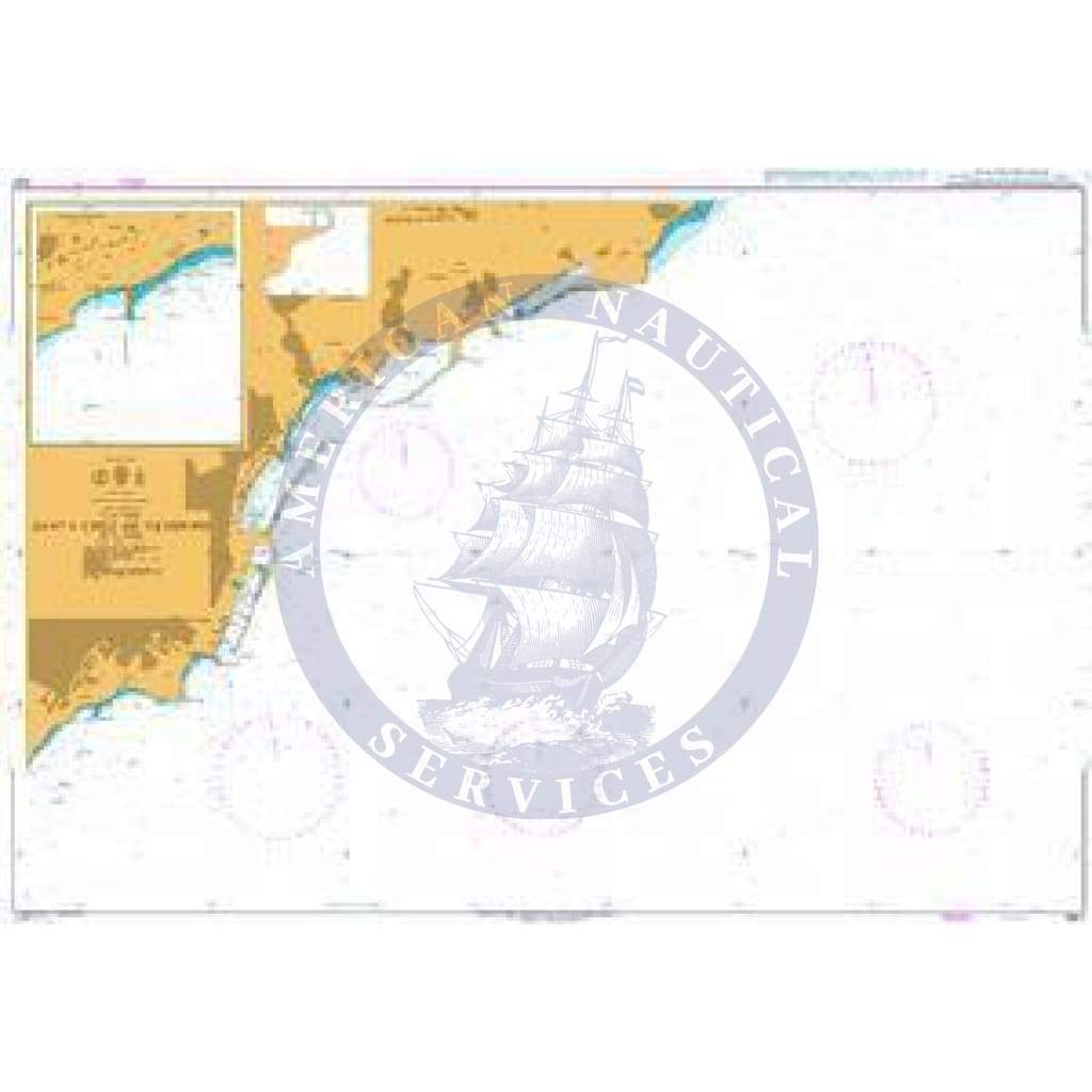 British Admiralty Nautical Chart 1847: Santa Cruz de Tenerife