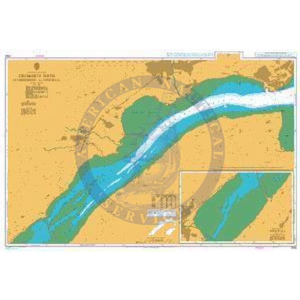 British Admiralty Nautical Chart 1890: Scotland - East Coast, Invergordon to Dingwall