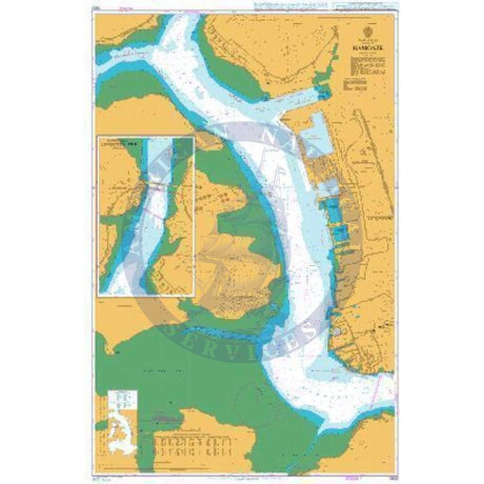 British Admiralty Nautical Chart 1902: England - South Coast, Plymouth, Hamoaze. Continuation to Ernesettle Pier