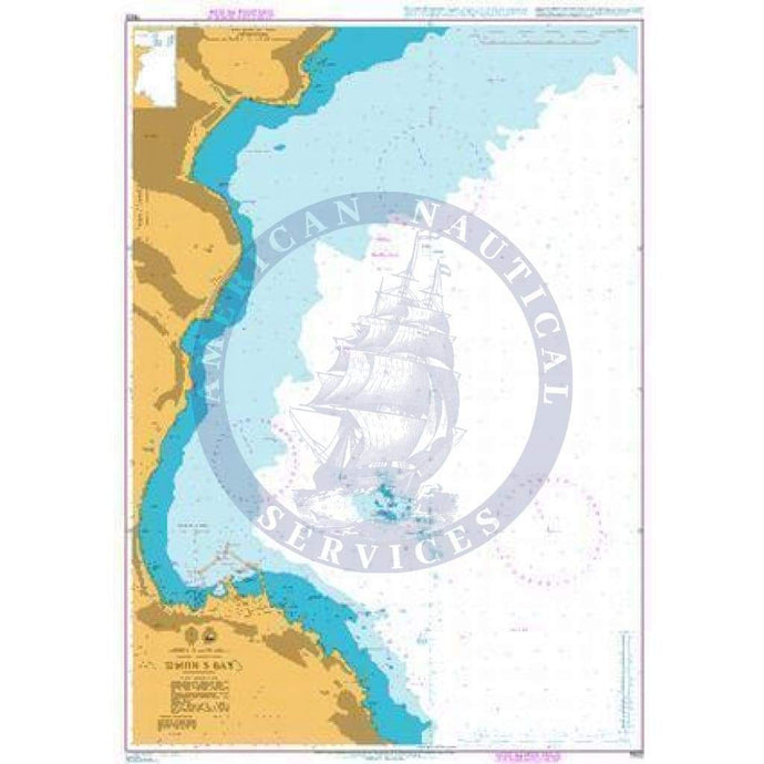 British Admiralty Nautical Chart 1922: Simon's Bay