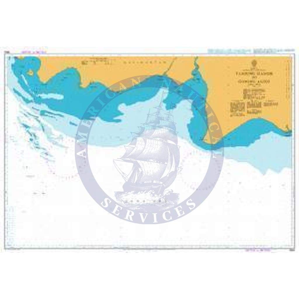 British Admiralty Nautical Chart 1964: Indonesia, Kalimantan - South Coast, Tanjung Siamok to Gosong Aling