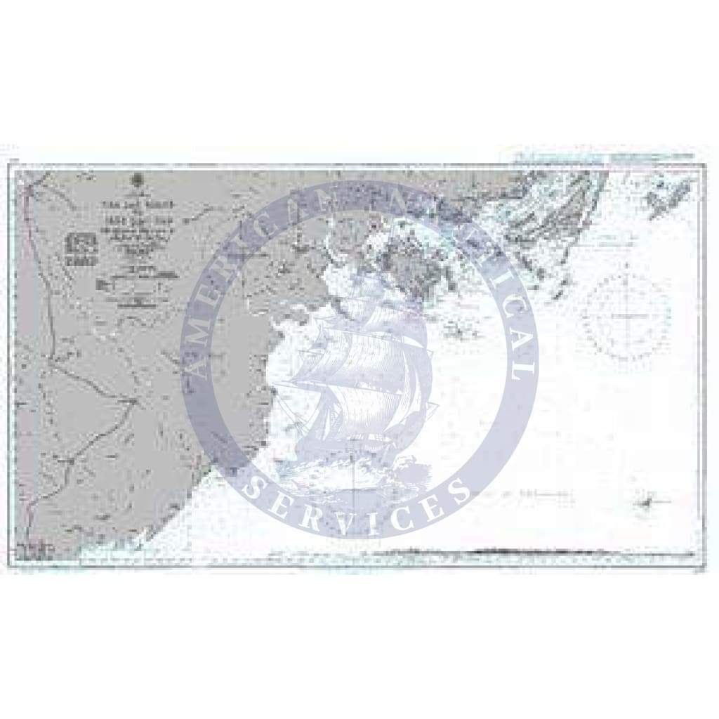 British Admiralty Nautical Chart 1965: South China Sea - Gulf of Tonkin, Cua Lac Giang to Iles Kao Tao including the Approaches to Hai Phong