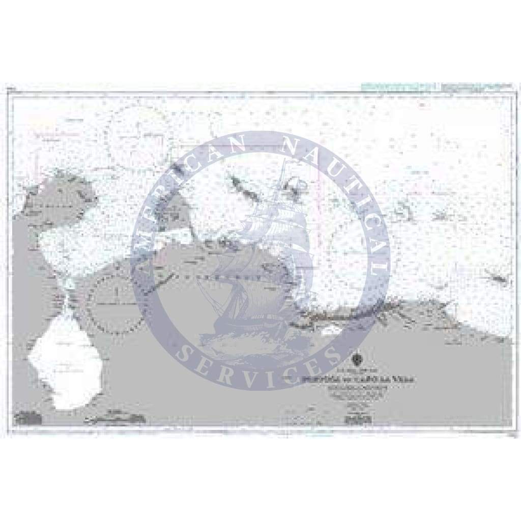 British Admiralty Nautical Chart 1966: South America – North Coast, Carúpano to Punta Gallinas including Isla de Aves
