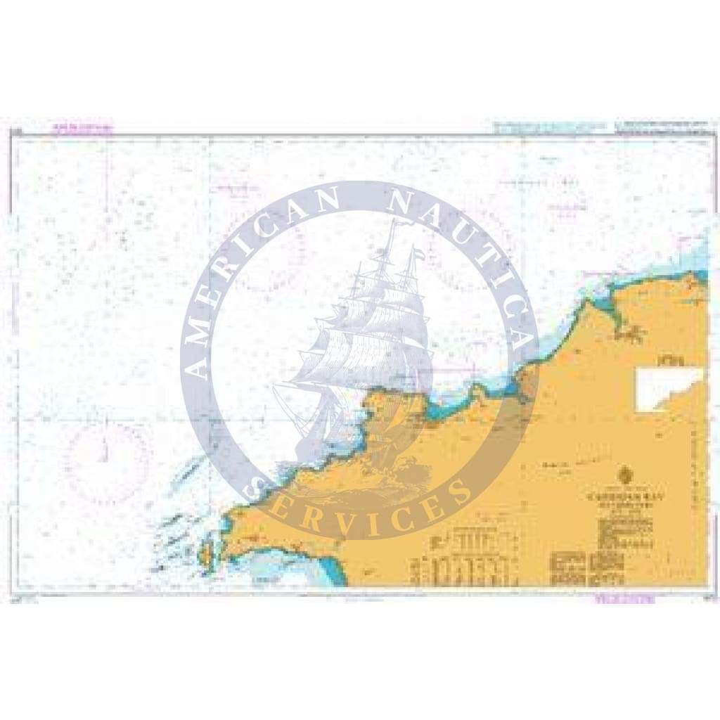 British Admiralty Nautical Chart 1973: Cardigan Bay Southern Part