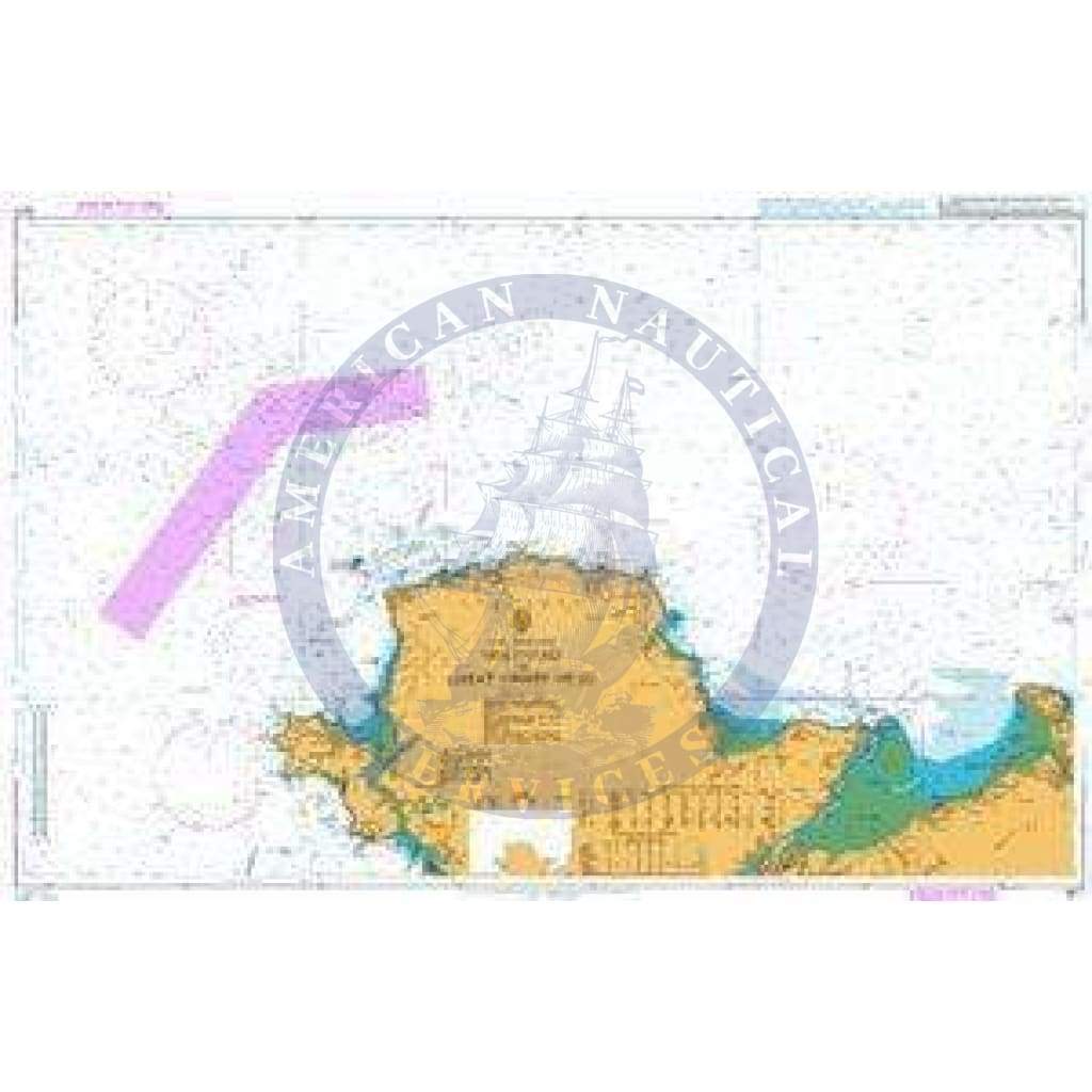 British Admiralty Nautical Chart 1977: Wales - North Coast, Holyhead to Great Ormes Head