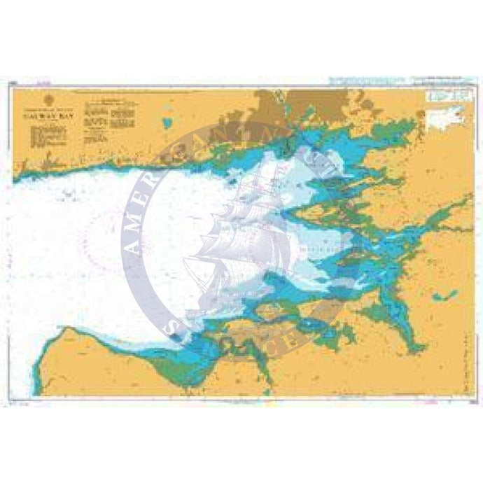 British Admiralty Nautical Chart 1984: Galway Bay