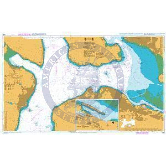 British Admiralty Nautical Chart 1994: Scotland – West Coast, Approaches to the River Clyde