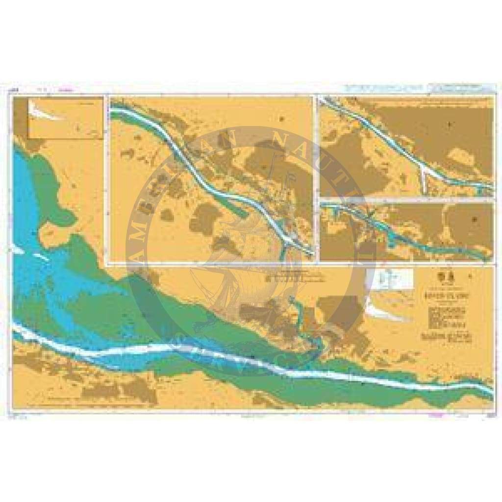 British Admiralty Nautical Chart 2007: River Clyde