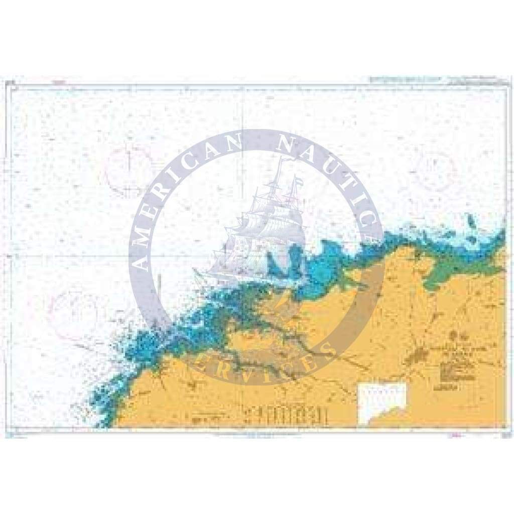 British Admiralty Nautical Chart 2025: Portsall to Anse de Kernic