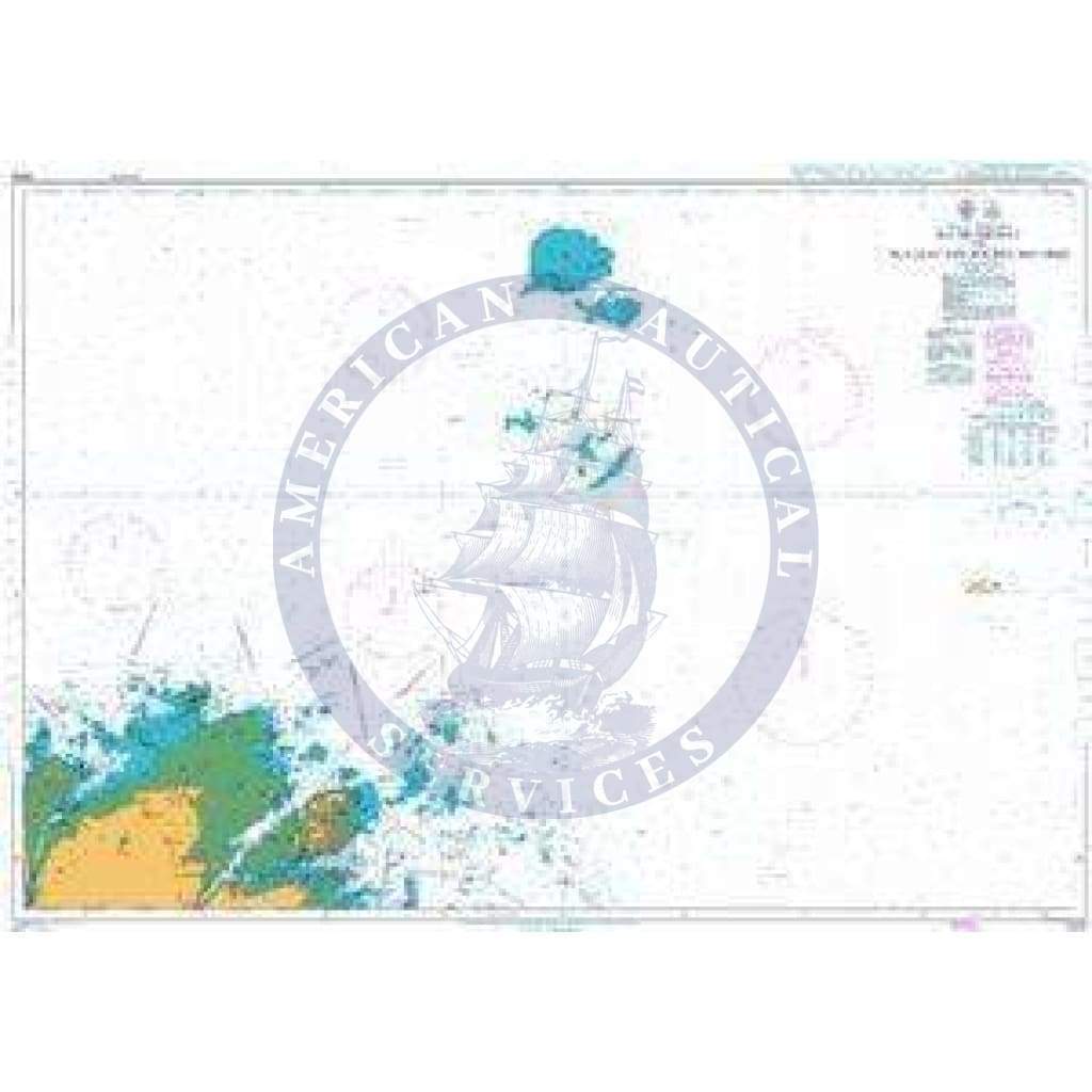 British Admiralty Nautical Chart 2028: Ile de Brehat to Plateau Des Roches Douvres