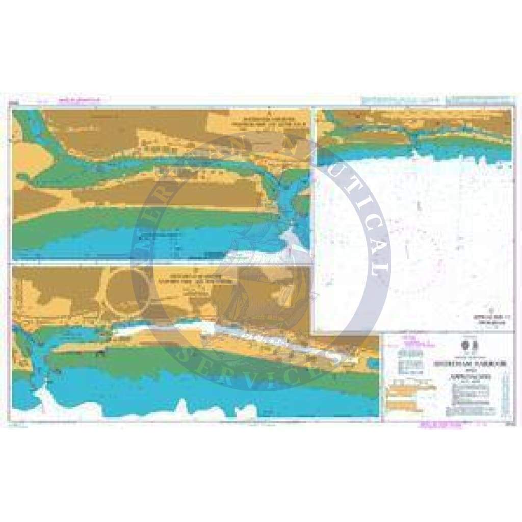 British Admiralty Nautical Chart 2044: England - South Coast, Shoreham Harbour and Approaches