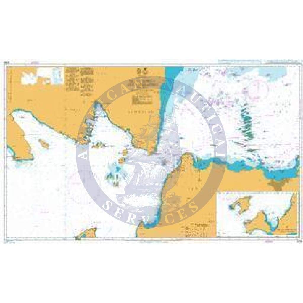 British Admiralty Nautical Chart 2056: Indonesia - Sumatera and Jawa, Selat Sunda and Approaches including Selat Panaitan