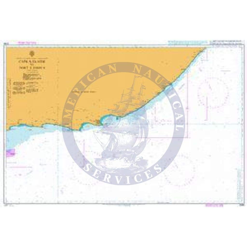 British Admiralty Nautical Chart 2095: Cape S. Blaize to Port S. Johns