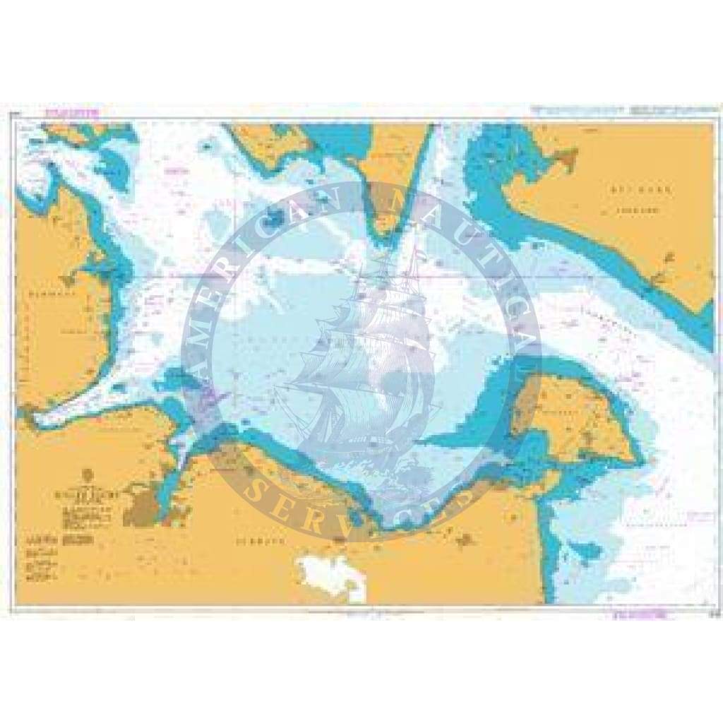 British Admiralty Nautical Chart  2113: Kieler Bucht