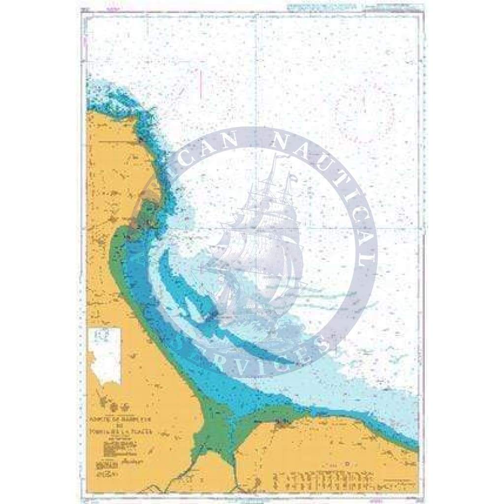 British Admiralty Nautical Chart 2135: Pointe de Barfleur to Pointe de la Percee